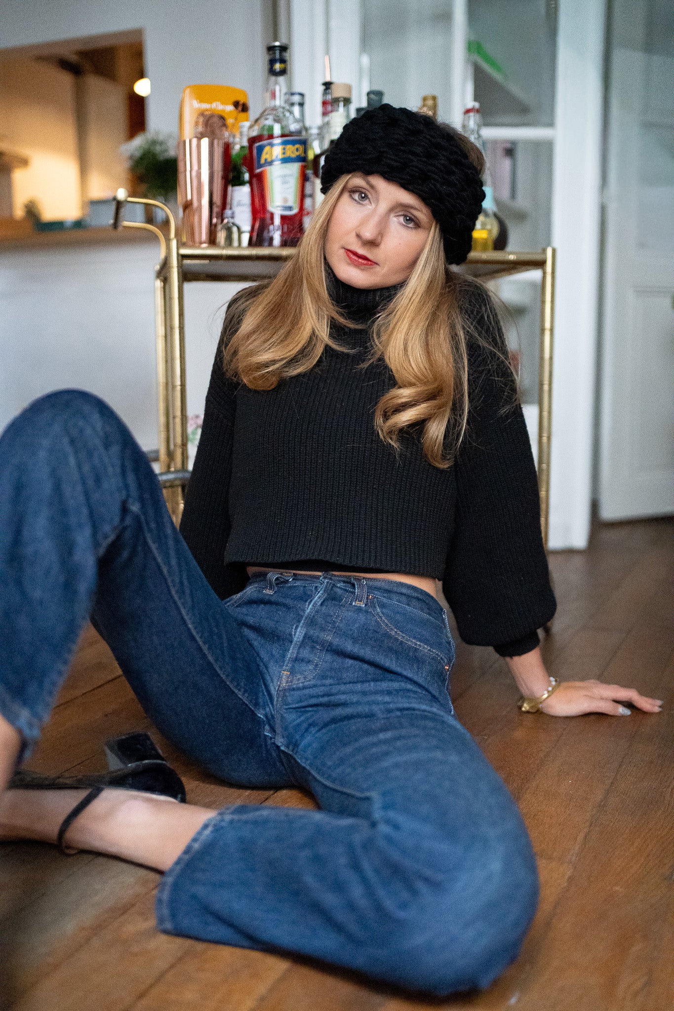 Bandeau Solange Noir